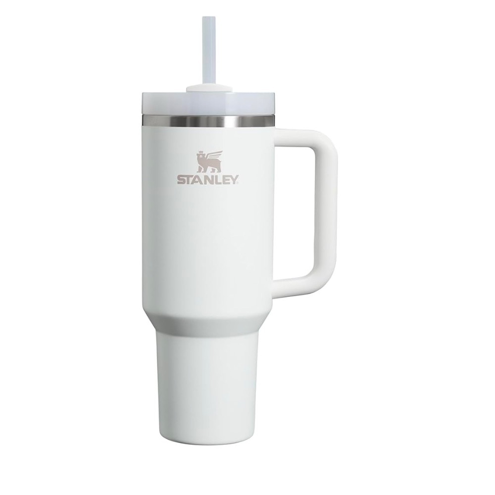 Stanley Quencher H2.0 Tumbler with Handle & Straw 40 oz | color: frost